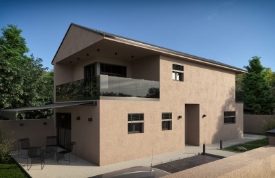 Centralna Istra, nova samostojeća kuća sa 3 spavaće sobe,  u blizini Svetog Lovreča