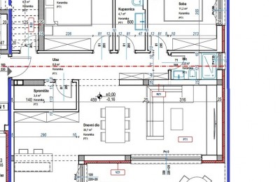 Dvosobno stanovanje z vrtom velikosti 400 m2, v pritličju moderne stavbe - v fazi gradnje